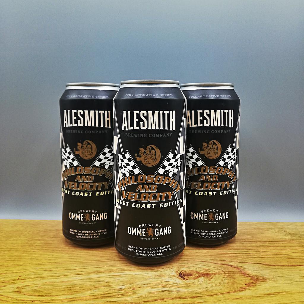 AleSmith / Ommegang - PHILOSOPHY AND VELOCITY (WEST COAST EDITION) 473ml