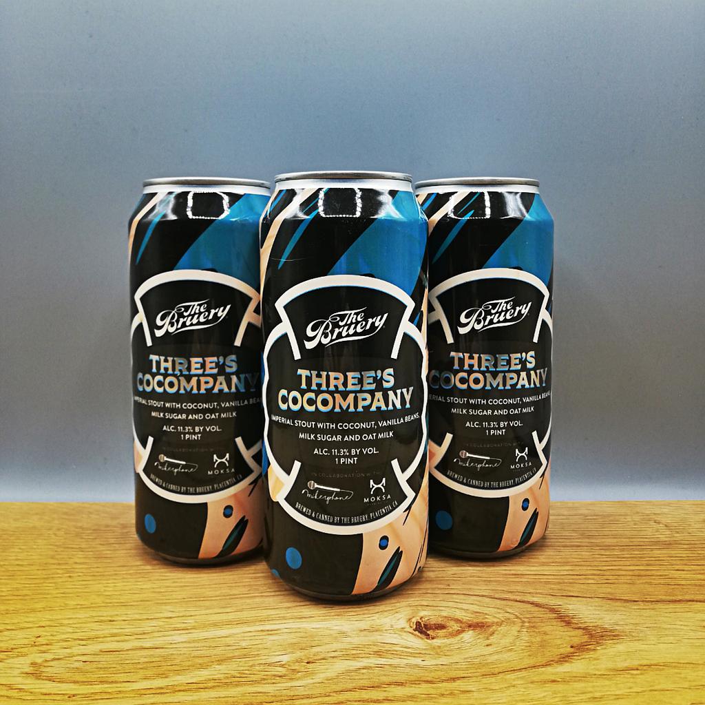 The Bruery / Mikerphone / Moksa - THREE'S COCOMPANY 473ml