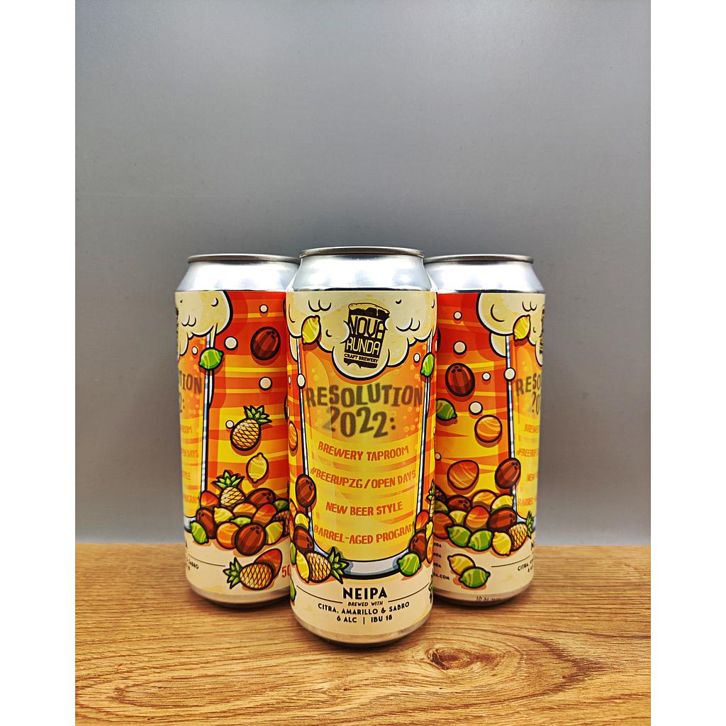 Nova Runda - RESOLUTION 2022 NEIPA 500ml