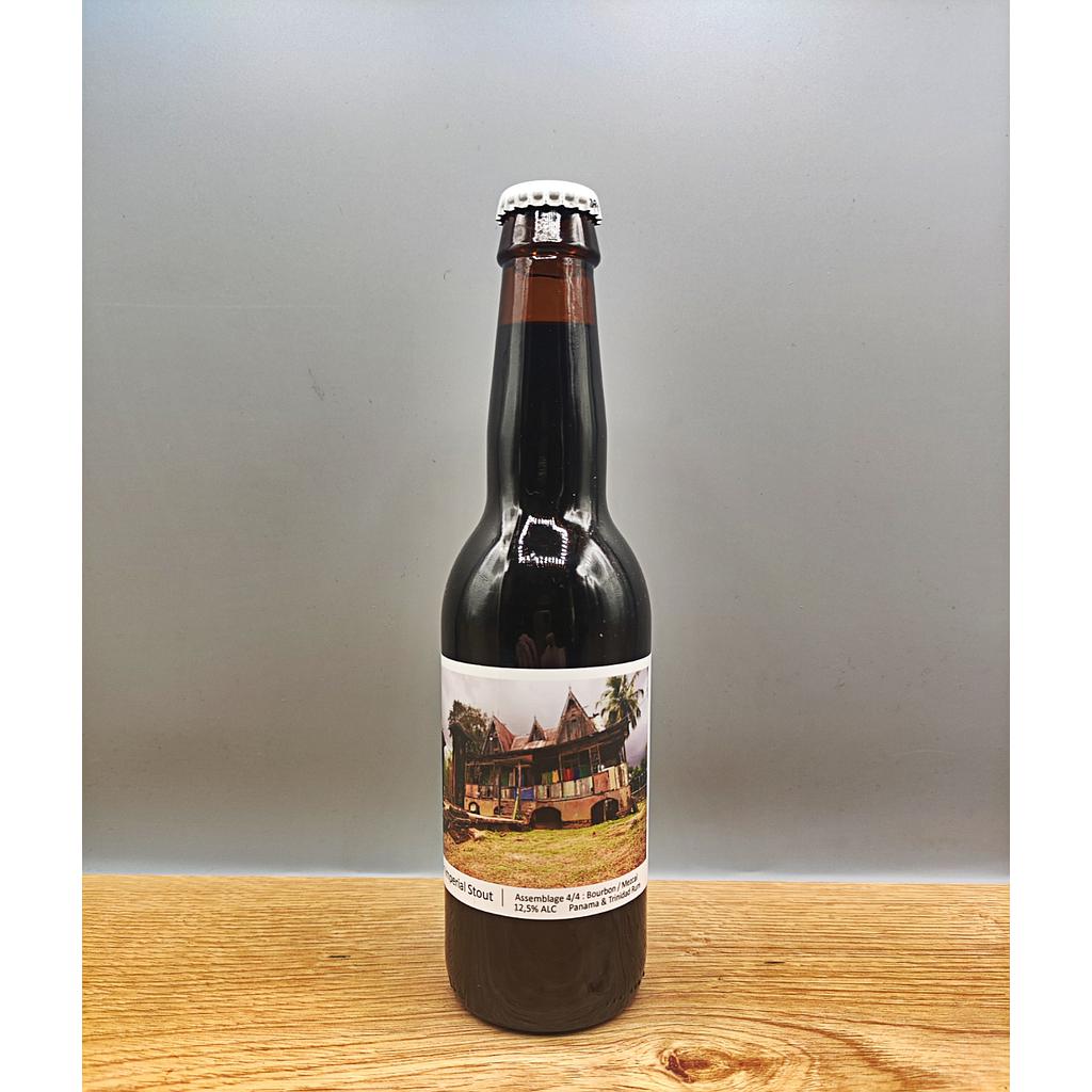 Popihn - RUSSIAN IMPERIAL STOUT ASSEMBLAGE 4/4 BOURBON / MEZCAL / PANAMA RUM / TRINIDAD RUM 330ml
