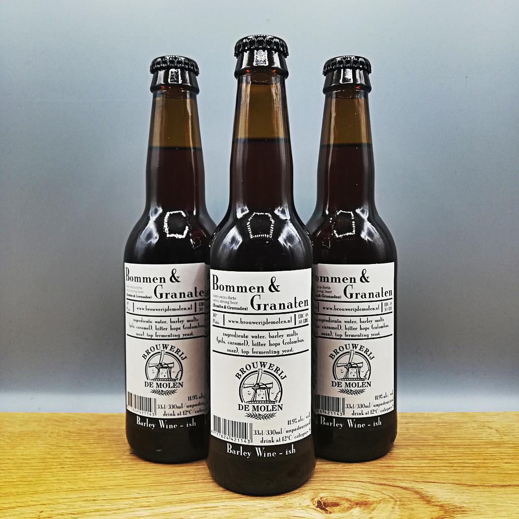 De Molen - BOMMEN &amp; GRANATEN 330ml