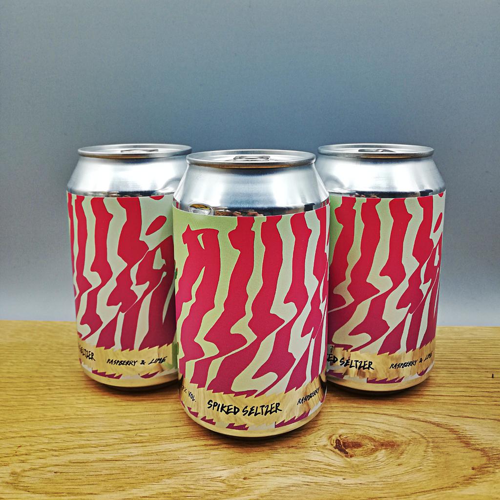 Lervig - SPIKED SELTZER RASPBERRY AND LIME 330ml