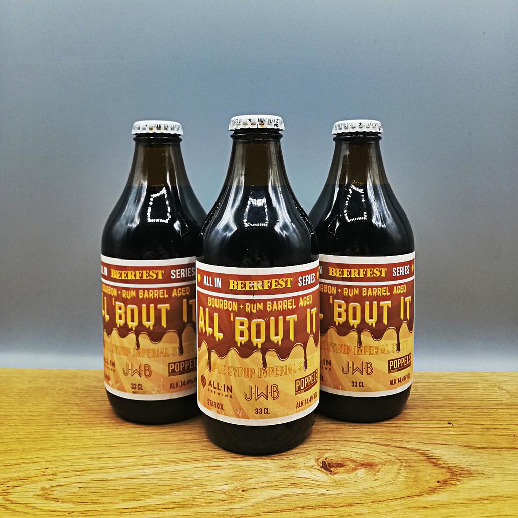 Poppels / All In / J. Wakefield - ALL ´BOUT IT 330ml