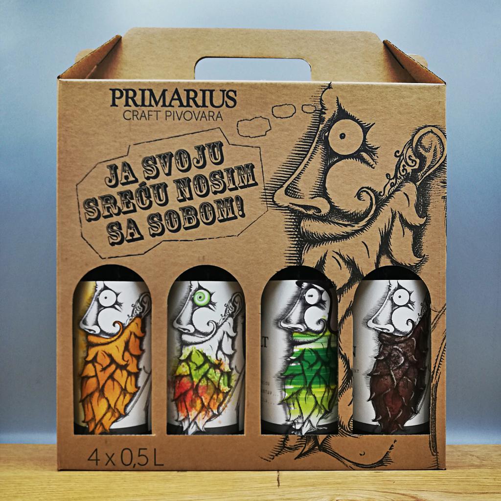 Gift Pack - PRIMARIUS 4x 500ml