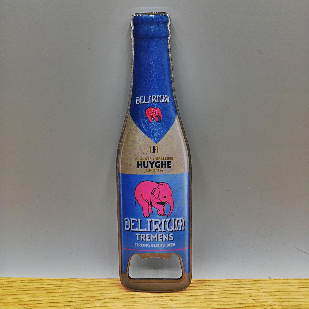 Bottle Opener Magnet - DELIRIUM TREMENS