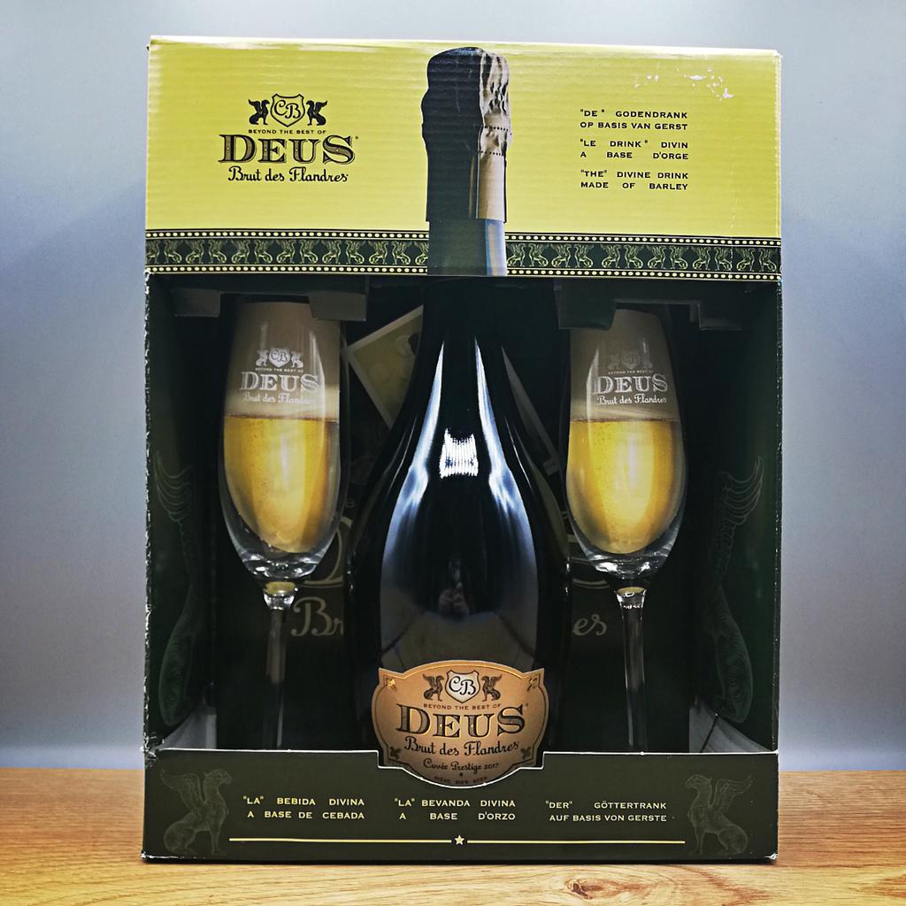 Gift Pack - DEUS 1x 750ml + 2x Glass