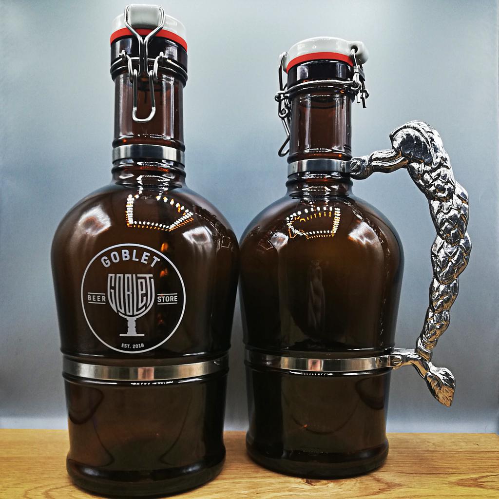 Growler - BIERSIPHON HOPFENGRIFF 2L