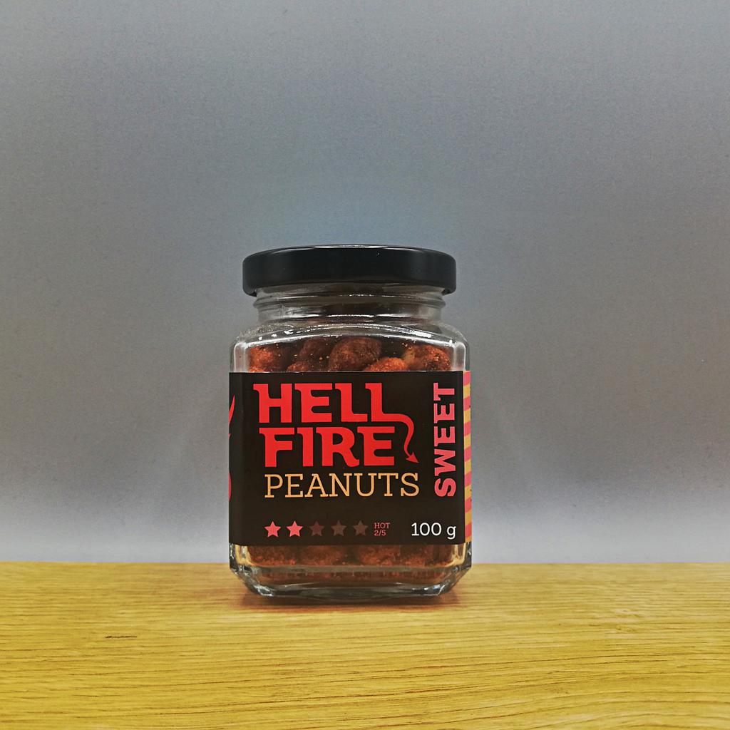 Volim Ljuto - HELLFIRE PEANUTS SWEET 100g