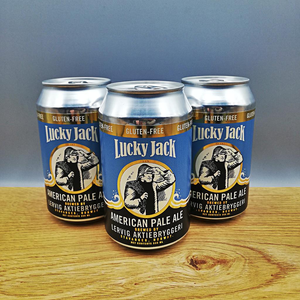 Lervig - LUCKY JACK Gluten Free 330ml