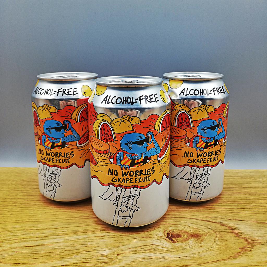 Lervig - NO WORRIES GRAPEFRUIT 330ml