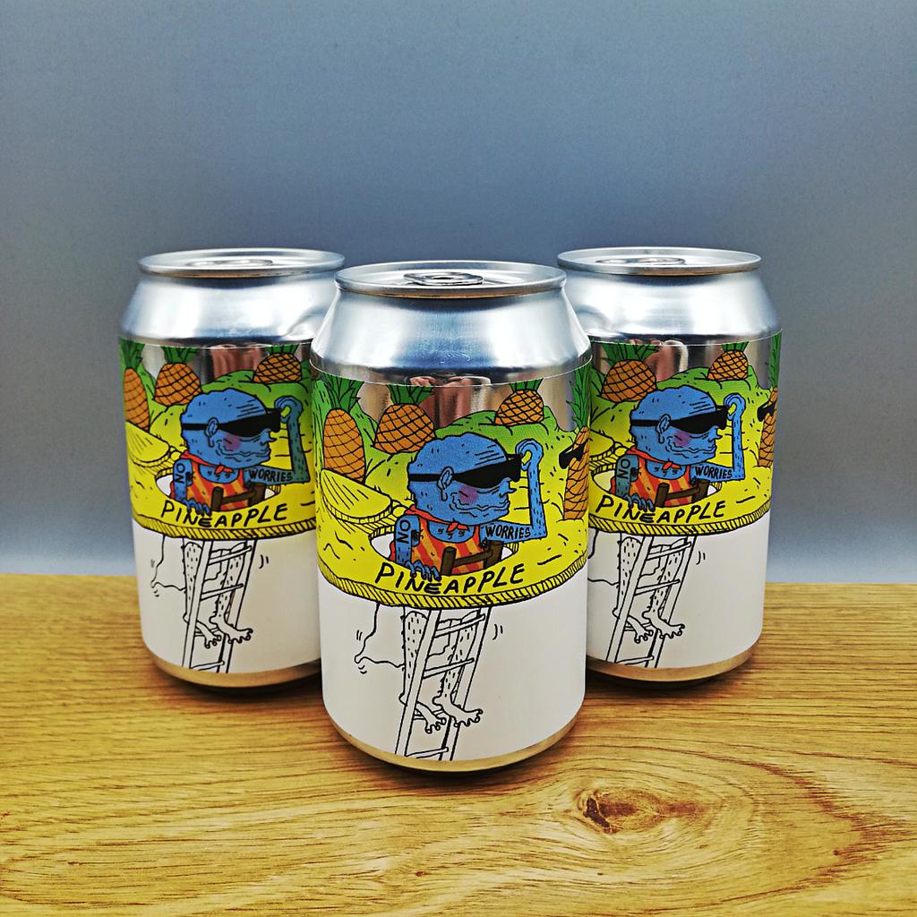 Lervig - NO WORRIES PINEAPPLE 330ml