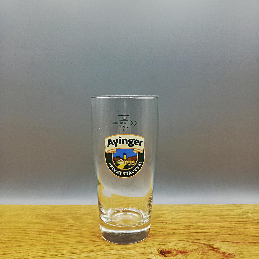 Glass - AYINGER Becher 300ml