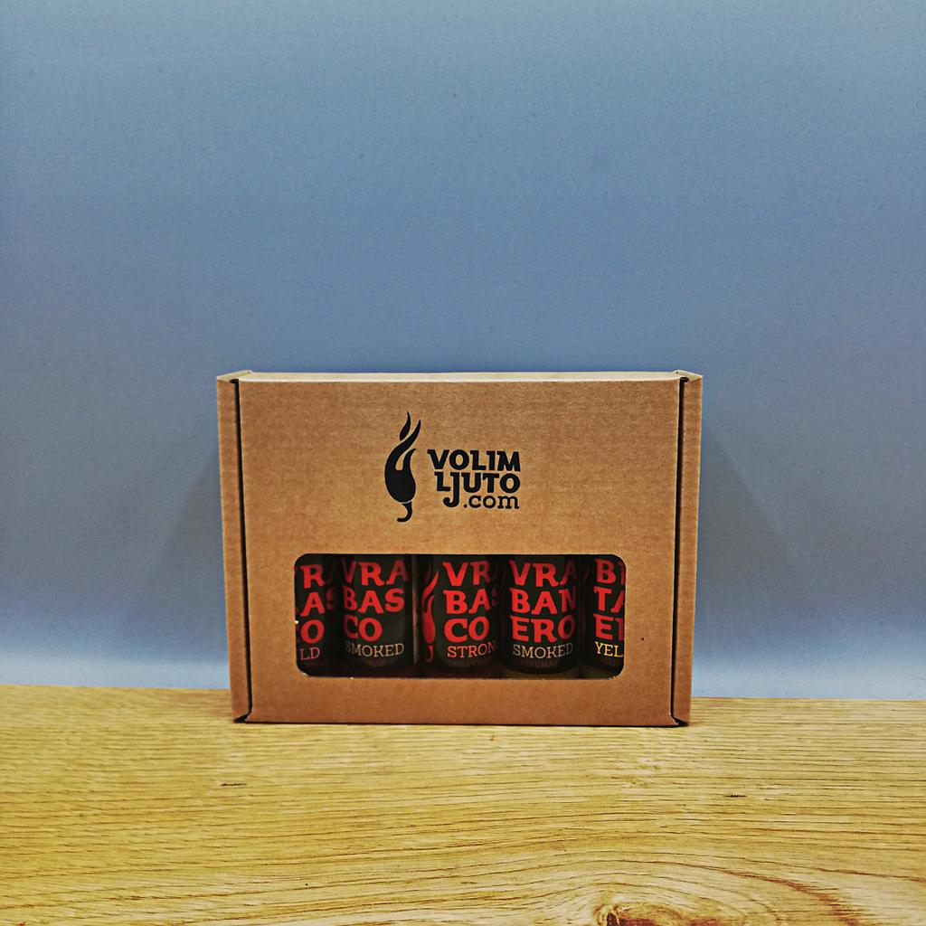 Volim Ljuto - TRAVEL GIFT SET THE ART OF SPICY 5x20ml