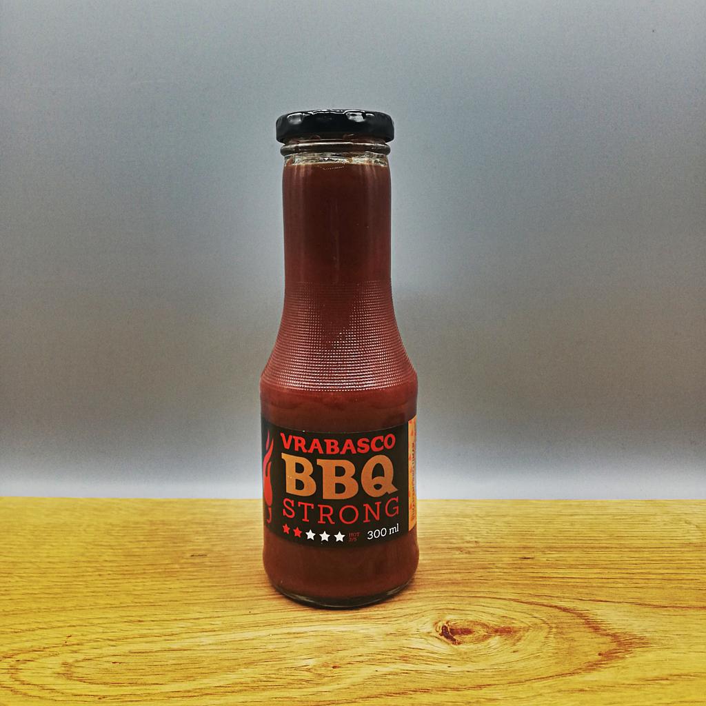 Volim Ljuto - VRABASCO BBQ STRONG SAUCE 300ml