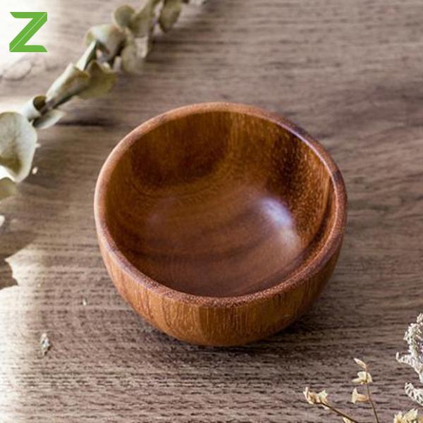 Wooden bowl - boiled wood